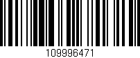 Código de barras (EAN, GTIN, SKU, ISBN): '109996471'