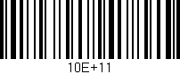 Código de barras (EAN, GTIN, SKU, ISBN): '10E+11'