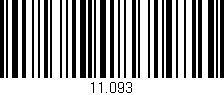 Código de barras (EAN, GTIN, SKU, ISBN): '11.093'