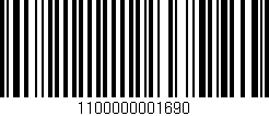 Código de barras (EAN, GTIN, SKU, ISBN): '1100000001690'