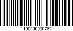 Código de barras (EAN, GTIN, SKU, ISBN): '1100000008767'