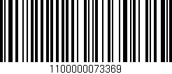 Código de barras (EAN, GTIN, SKU, ISBN): '1100000073369'
