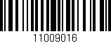 Código de barras (EAN, GTIN, SKU, ISBN): '11009016'