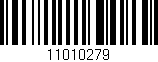 Código de barras (EAN, GTIN, SKU, ISBN): '11010279'