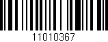 Código de barras (EAN, GTIN, SKU, ISBN): '11010367'