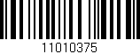 Código de barras (EAN, GTIN, SKU, ISBN): '11010375'
