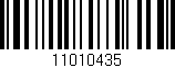 Código de barras (EAN, GTIN, SKU, ISBN): '11010435'