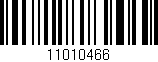 Código de barras (EAN, GTIN, SKU, ISBN): '11010466'