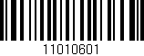 Código de barras (EAN, GTIN, SKU, ISBN): '11010601'