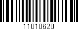 Código de barras (EAN, GTIN, SKU, ISBN): '11010620'