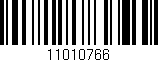 Código de barras (EAN, GTIN, SKU, ISBN): '11010766'
