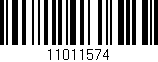 Código de barras (EAN, GTIN, SKU, ISBN): '11011574'