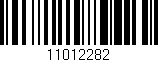 Código de barras (EAN, GTIN, SKU, ISBN): '11012282'