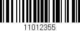 Código de barras (EAN, GTIN, SKU, ISBN): '11012355'