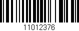 Código de barras (EAN, GTIN, SKU, ISBN): '11012376'