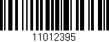Código de barras (EAN, GTIN, SKU, ISBN): '11012395'