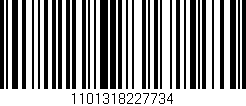 Código de barras (EAN, GTIN, SKU, ISBN): '1101318227734'
