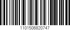 Código de barras (EAN, GTIN, SKU, ISBN): '1101506820747'