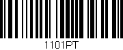 Código de barras (EAN, GTIN, SKU, ISBN): '1101PT'
