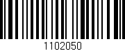 Código de barras (EAN, GTIN, SKU, ISBN): '1102050'