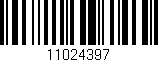 Código de barras (EAN, GTIN, SKU, ISBN): '11024397'