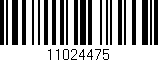 Código de barras (EAN, GTIN, SKU, ISBN): '11024475'