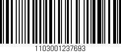 Código de barras (EAN, GTIN, SKU, ISBN): '1103001237693'