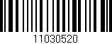 Código de barras (EAN, GTIN, SKU, ISBN): '11030520'