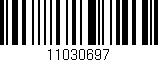 Código de barras (EAN, GTIN, SKU, ISBN): '11030697'