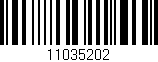 Código de barras (EAN, GTIN, SKU, ISBN): '11035202'