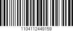 Código de barras (EAN, GTIN, SKU, ISBN): '1104112449159'