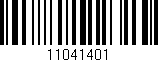Código de barras (EAN, GTIN, SKU, ISBN): '11041401'