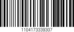 Código de barras (EAN, GTIN, SKU, ISBN): '1104173339307'