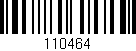 Código de barras (EAN, GTIN, SKU, ISBN): '110464'