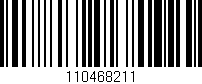 Código de barras (EAN, GTIN, SKU, ISBN): '110468211'