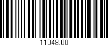 Código de barras (EAN, GTIN, SKU, ISBN): '11048.00'