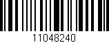 Código de barras (EAN, GTIN, SKU, ISBN): '11048240'
