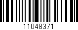 Código de barras (EAN, GTIN, SKU, ISBN): '11048371'
