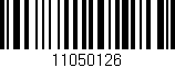 Código de barras (EAN, GTIN, SKU, ISBN): '11050126'