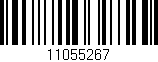 Código de barras (EAN, GTIN, SKU, ISBN): '11055267'