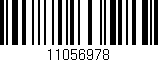 Código de barras (EAN, GTIN, SKU, ISBN): '11056978'