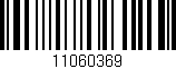 Código de barras (EAN, GTIN, SKU, ISBN): '11060369'
