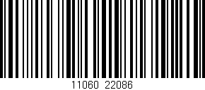 Código de barras (EAN, GTIN, SKU, ISBN): '11060/22086'