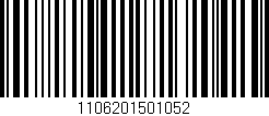 Código de barras (EAN, GTIN, SKU, ISBN): '1106201501052'
