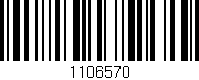 Código de barras (EAN, GTIN, SKU, ISBN): '1106570'