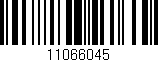 Código de barras (EAN, GTIN, SKU, ISBN): '11066045'