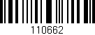 Código de barras (EAN, GTIN, SKU, ISBN): '110662'