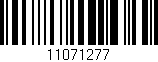 Código de barras (EAN, GTIN, SKU, ISBN): '11071277'