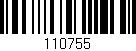 Código de barras (EAN, GTIN, SKU, ISBN): '110755'