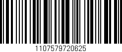 Código de barras (EAN, GTIN, SKU, ISBN): '1107579720625'